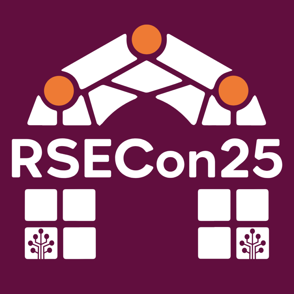 RSECon25 Logo White - Social Media